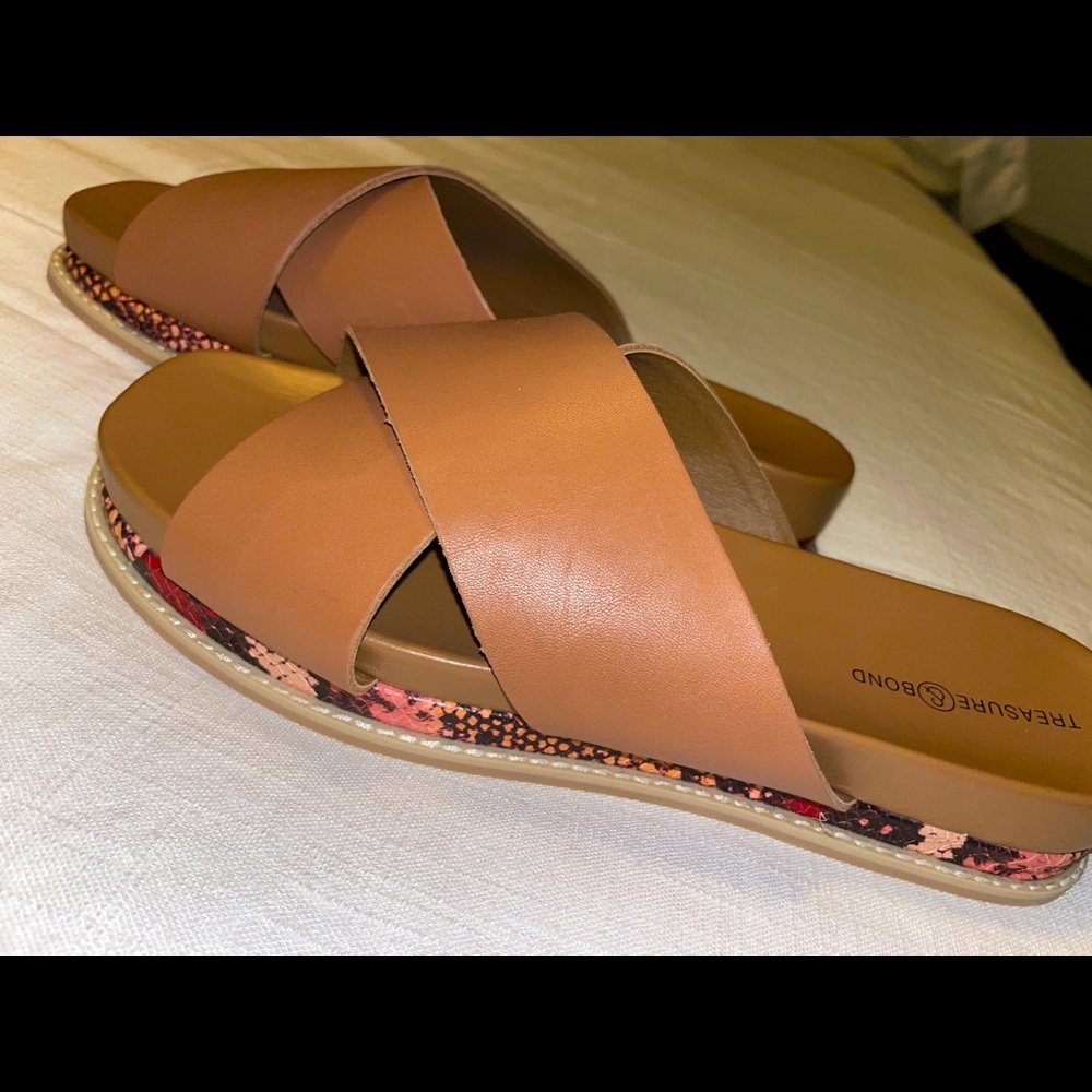 Treasure & Bond tan sandals